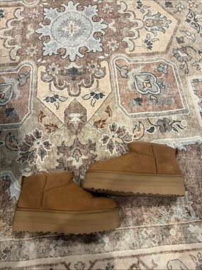 Woman’s UGG Platform Ankle Boots